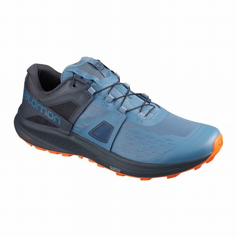 Salomon ULTRA /PRO Zapatillas Trail Running Hombre - Azules / Rojas Naranjas - Colombia (57963-FALC)